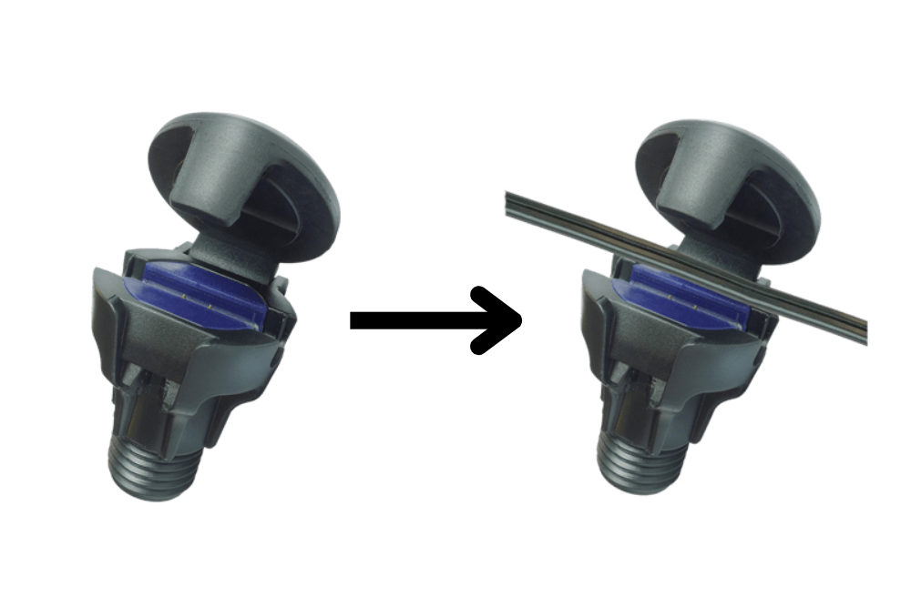 Garden Lights Flex Connector Female 12V - Voor aansluiten van lamp op hoofdkabel - Per Stuk, foto 2 van 3