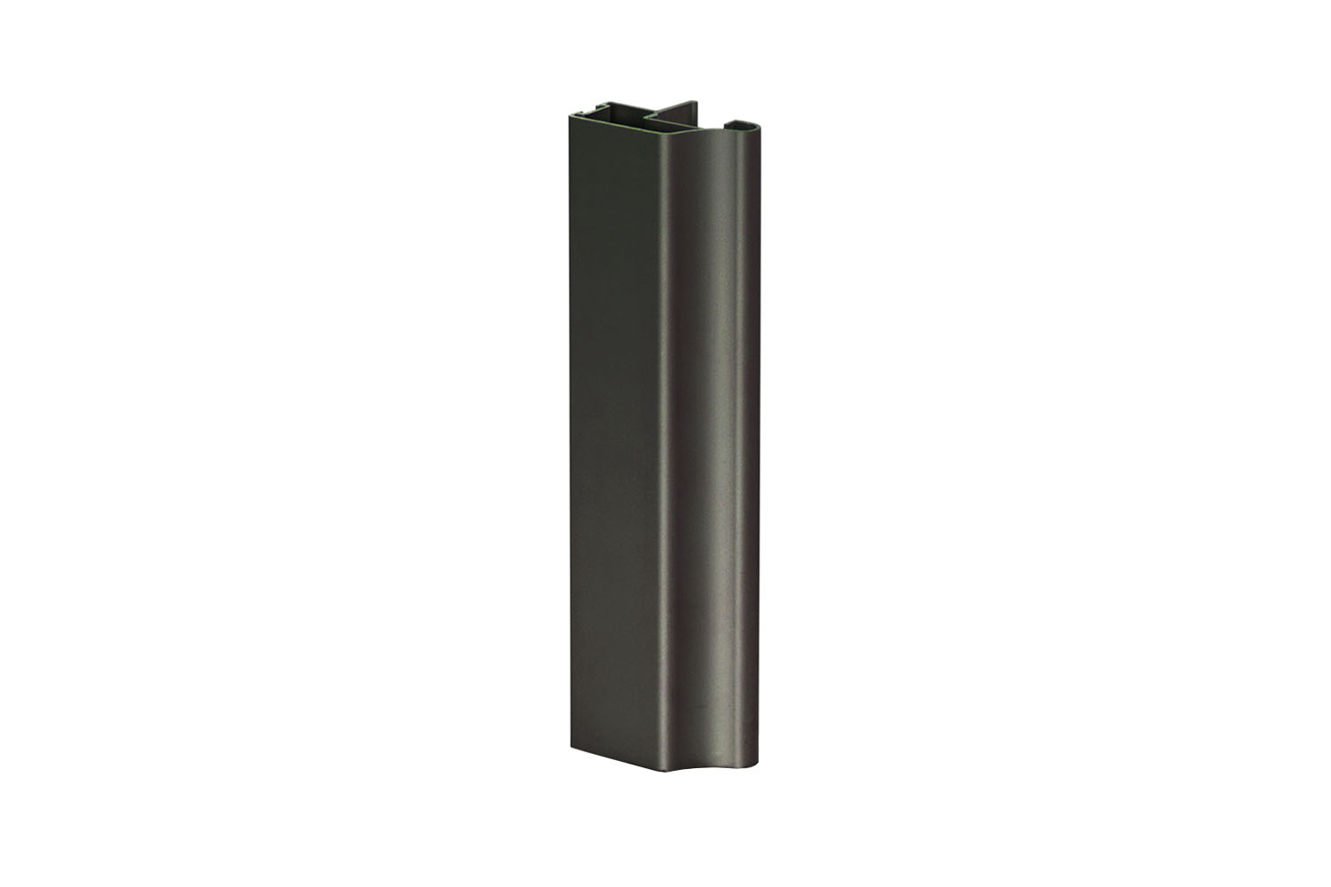 Greeplijst 18 mm Schuifdeur Zwart 260 cm - Per Stuk