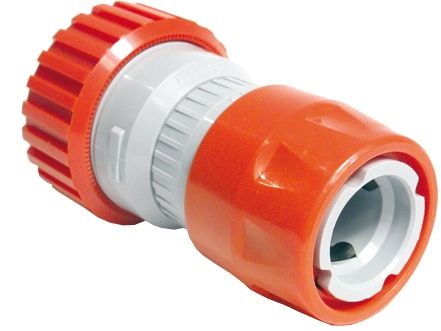 Slangkoppeling met Waterstop - Sproeier naar Tuinslang 3/4 inch - Per Stuk