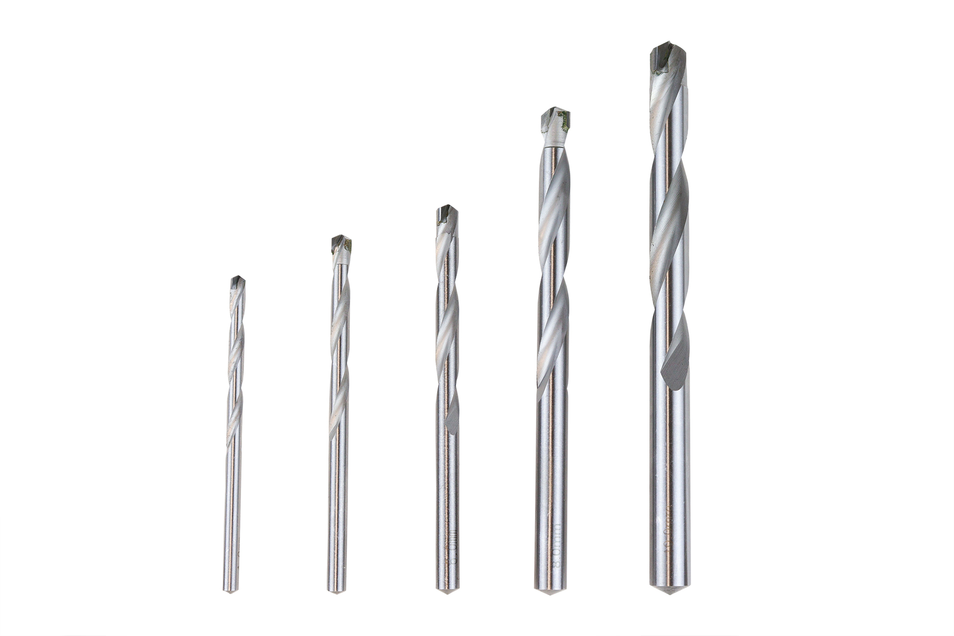 Tegelboren set 5-delig TCT 4-5-6-8-10 mm - Per Set, foto 2 van 3