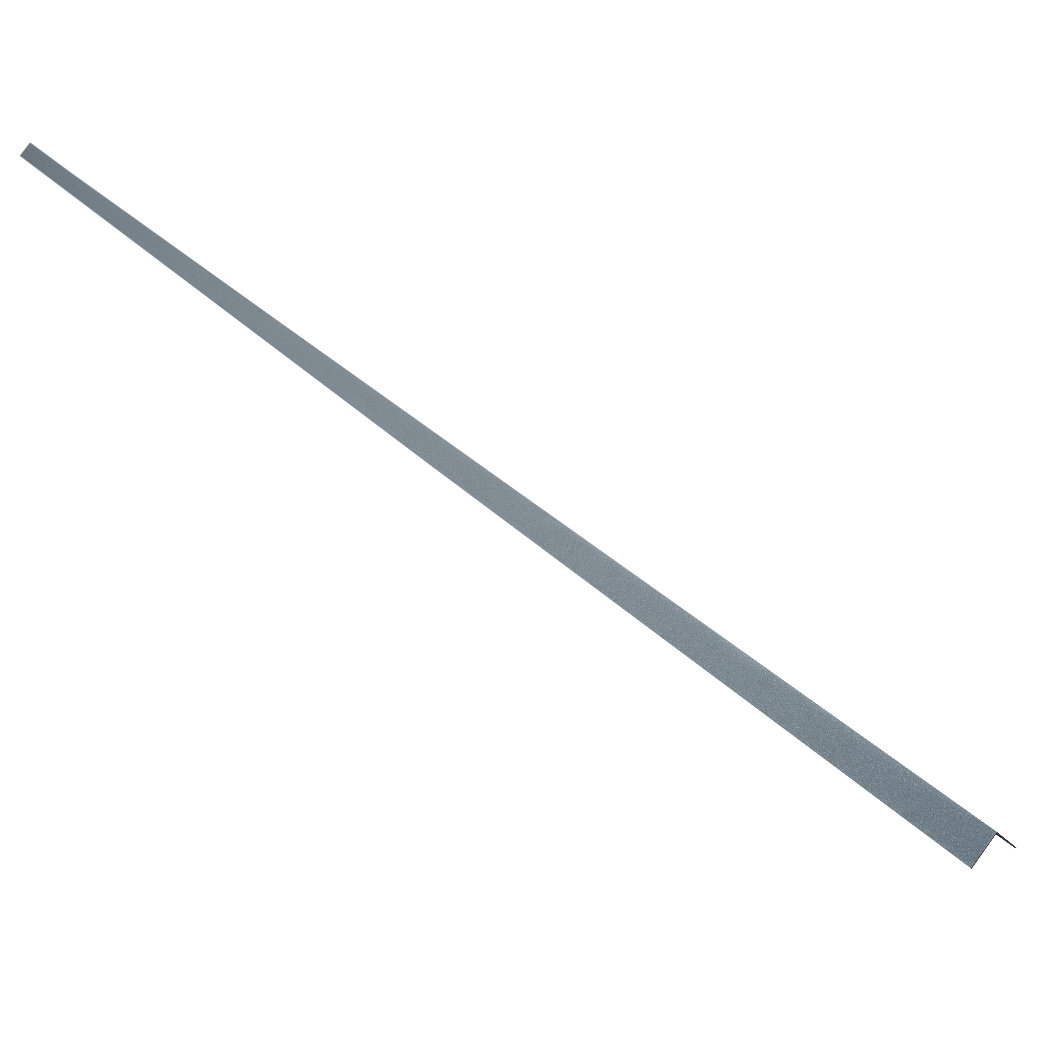 Aluminium Hoekprofiel Antraciet 4.0 x 4.0 x 300 cm -1.2 mm dik - Per Stuk, foto 3 van 3