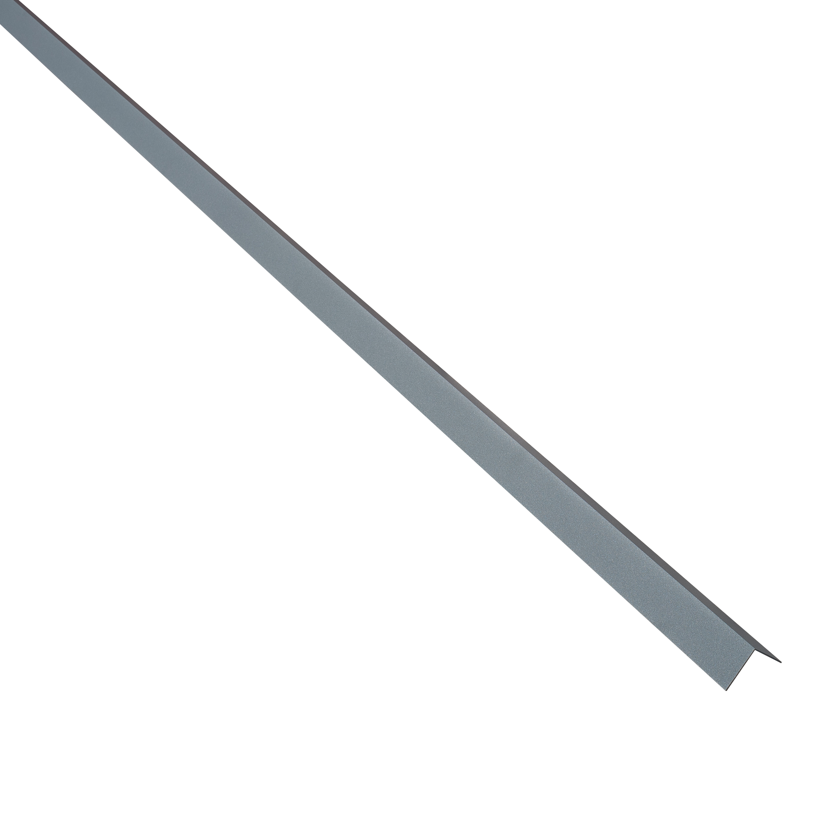 Aluminium Hoekprofiel Antraciet 4.0 x 4.0 x 300 cm -1.2 mm dik - Per Stuk, foto 2 van 3