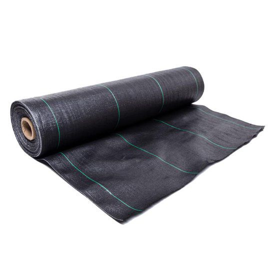 Anti worteldoek 165 cm x 100 meter op rol - 105 gr/m², foto 2 van 5
