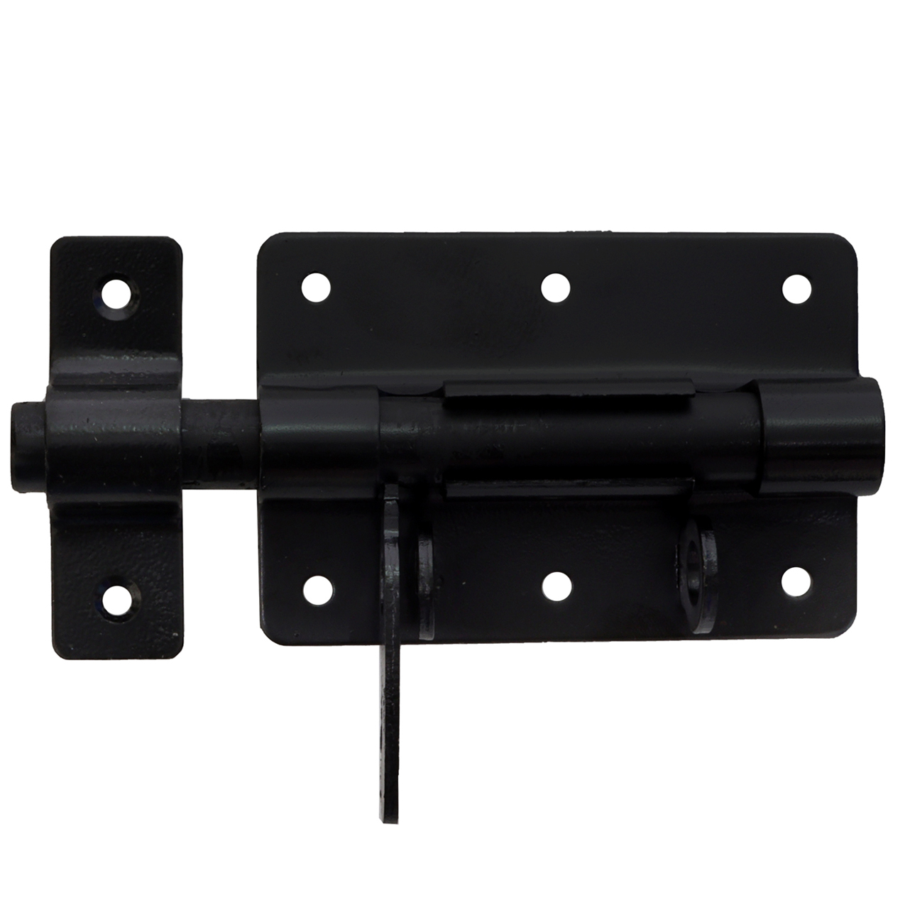 Hangslotgrendel Zwart 100 x 70 mm - Per Stuk