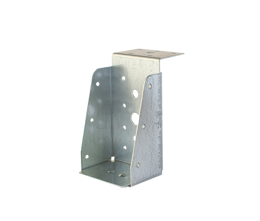 Balkdrager Zwaar met lip Verzinkt voor 7.5 x 12.5 cm Balken - Per Stuk, foto 3 van 4