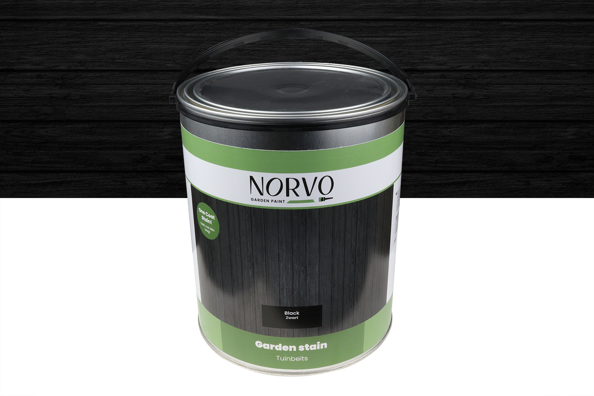 Norvo - Tuinbeits Zwart - 2,5 liter - Per Stuk