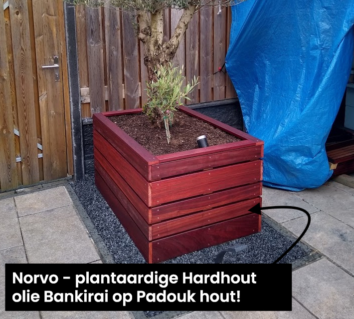Norvo - Hardhoutolie Bankirai - 1 liter - Per Stuk, foto 6 van 6