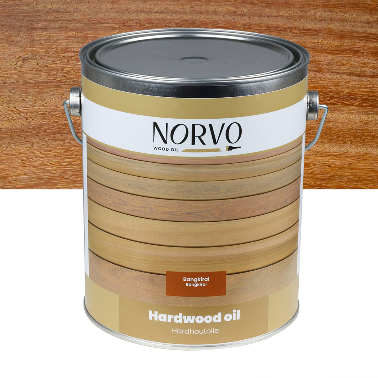 Norvo - Hardhoutolie Bankirai - 2,5 liter - Per Stuk