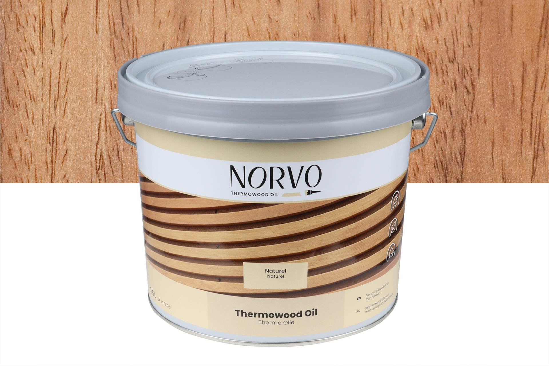 Norvo - Thermo olie - Naturel 2,5 liter