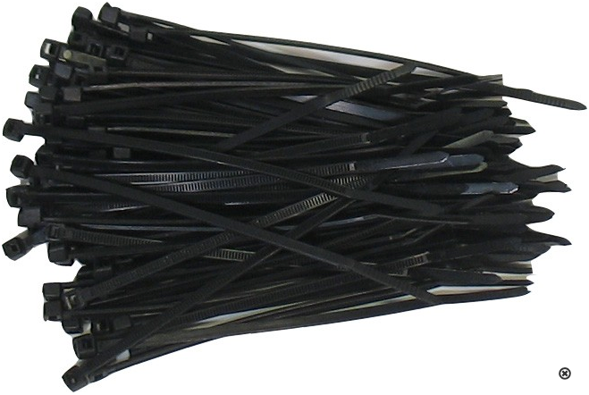 Tyraps Zwart 200 x 4.8 mm - 100 stuks, foto 3 van 3