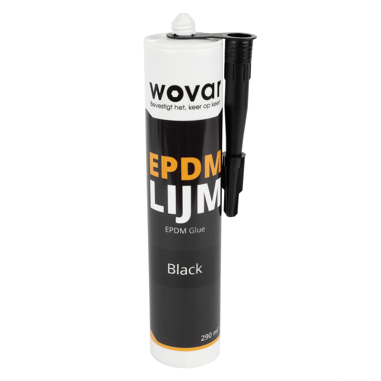 EPDM Lijm Kit Zwart Professioneel - Koker 290 ml