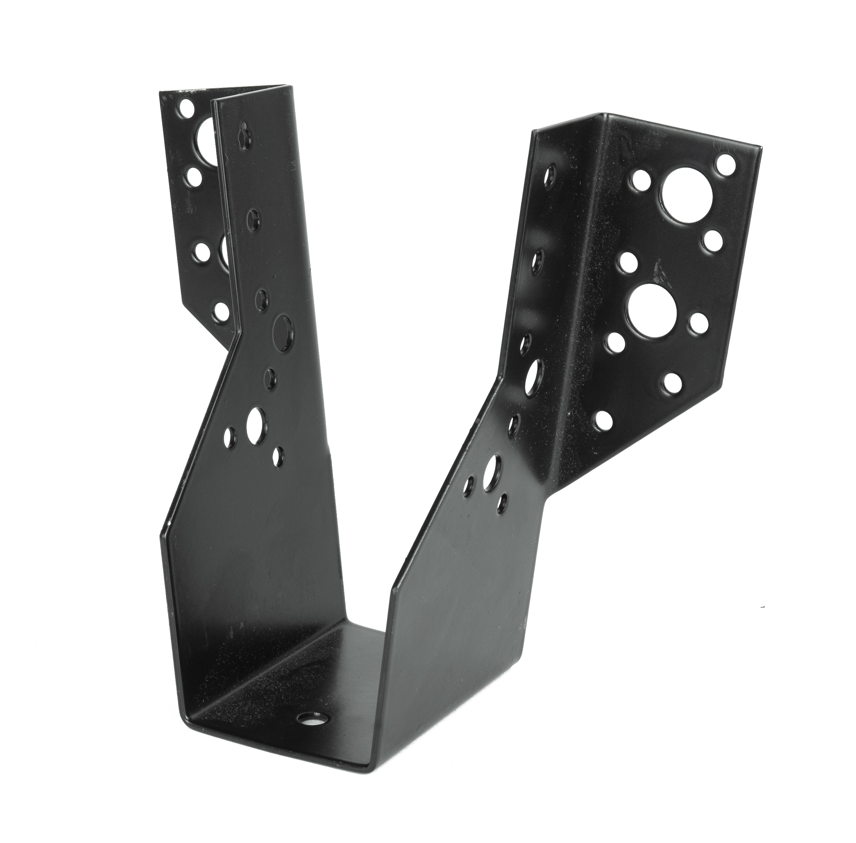 Raveeldrager Zwart Verzinkt voor 4.5 x 14.5 cm Balken - Per Stuk