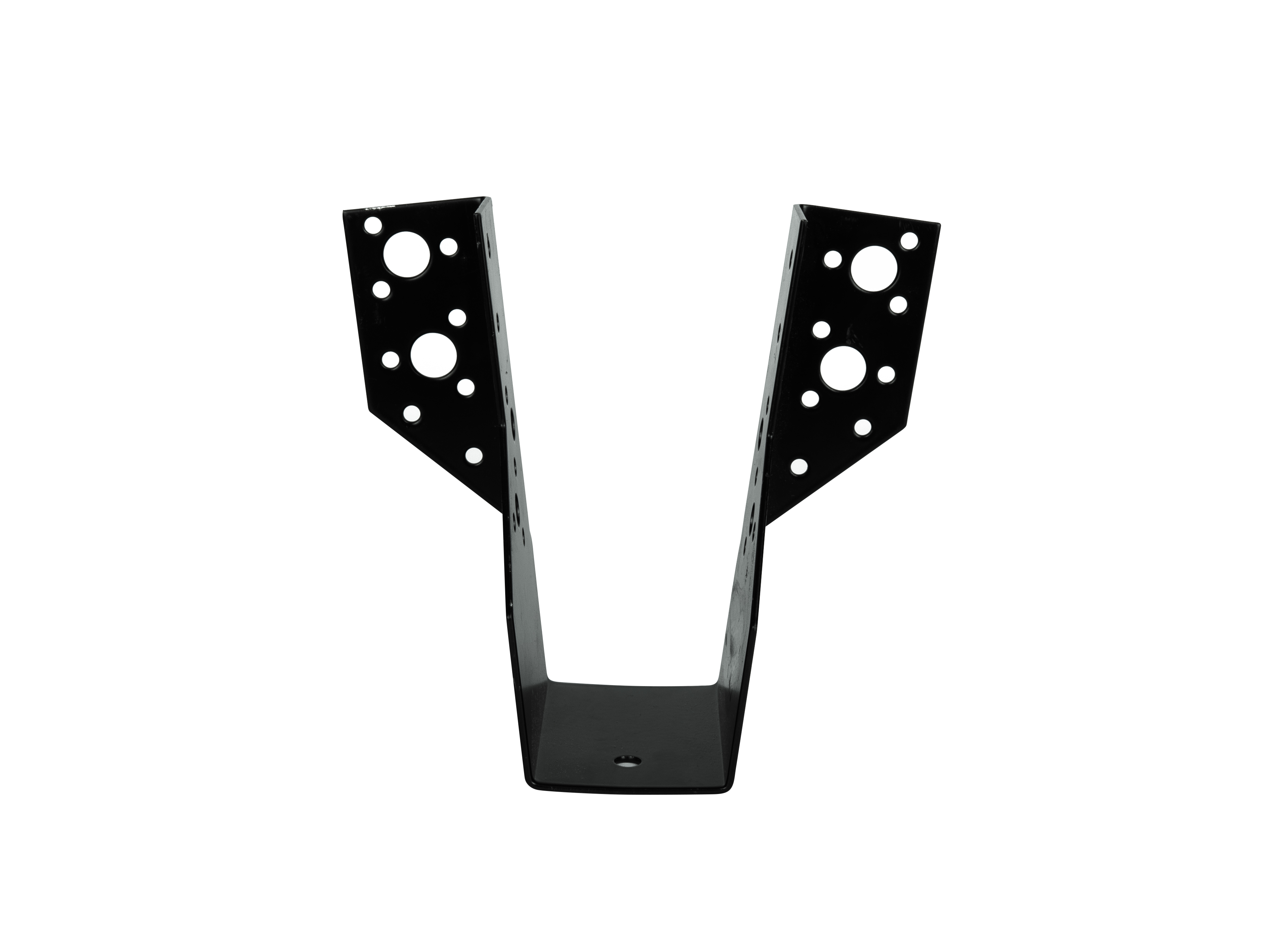 Raveeldrager Zwart Verzinkt voor 4.5 x 14.5 cm Balken - Per Stuk, foto 2 van 2