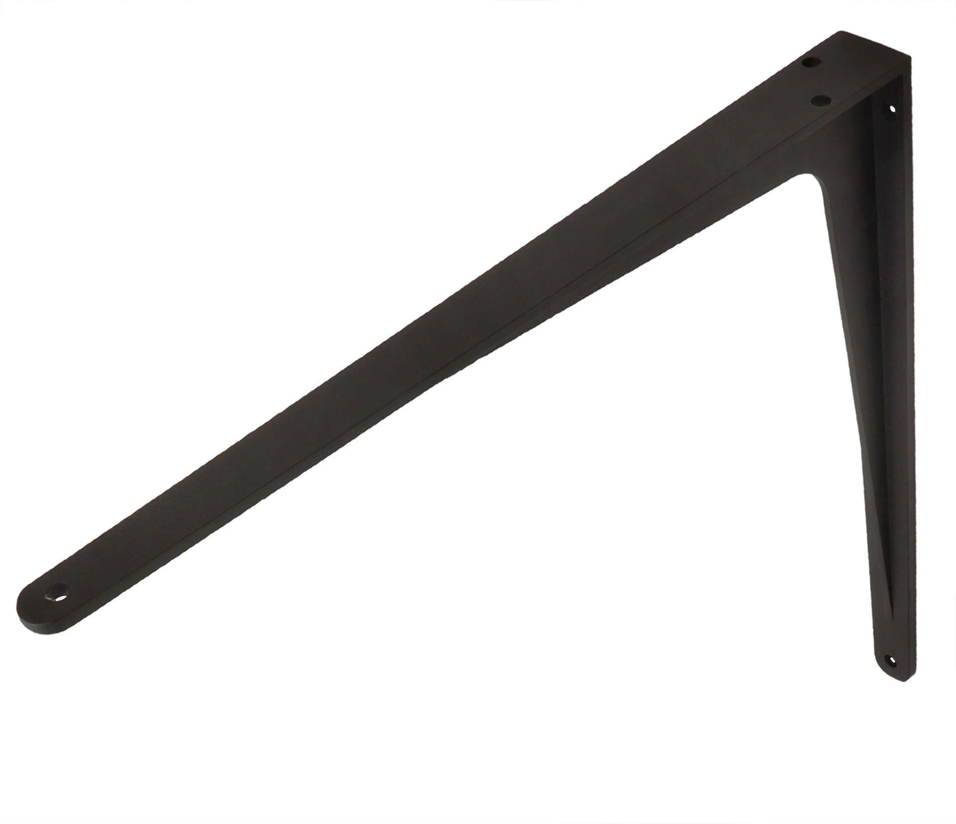 Plankdrager Zwart Aluminium 50 x 45 cm - Per Stuk