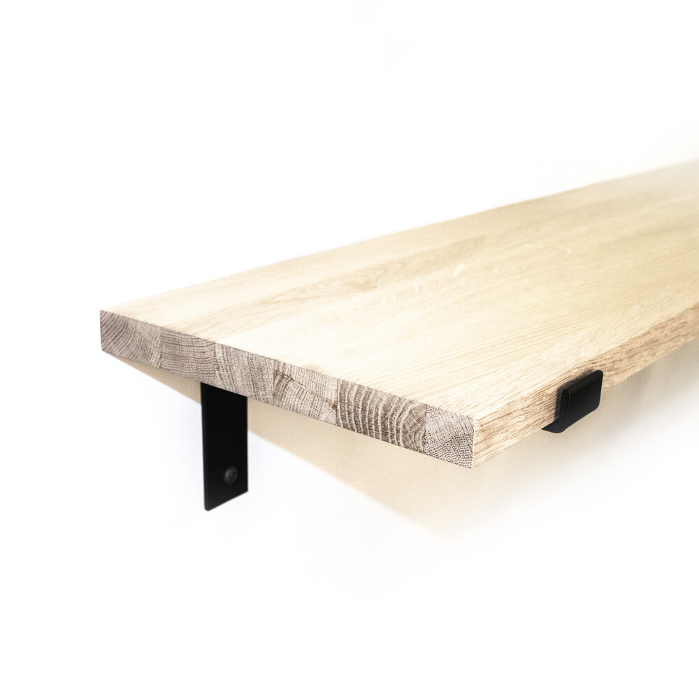 Plankdrager Zwart Industrieel 15 x 20 cm - T3 - Set 2 Stuks, foto 6 van 6