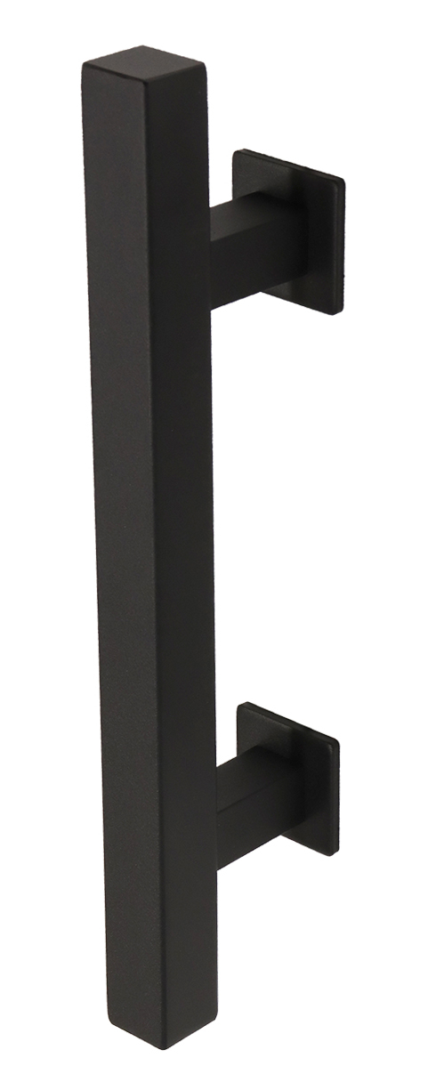 Handgreep Zwart 305 mm Luxe voor Schuifdeurbeslag - Met Komgreep, foto 3 van 5