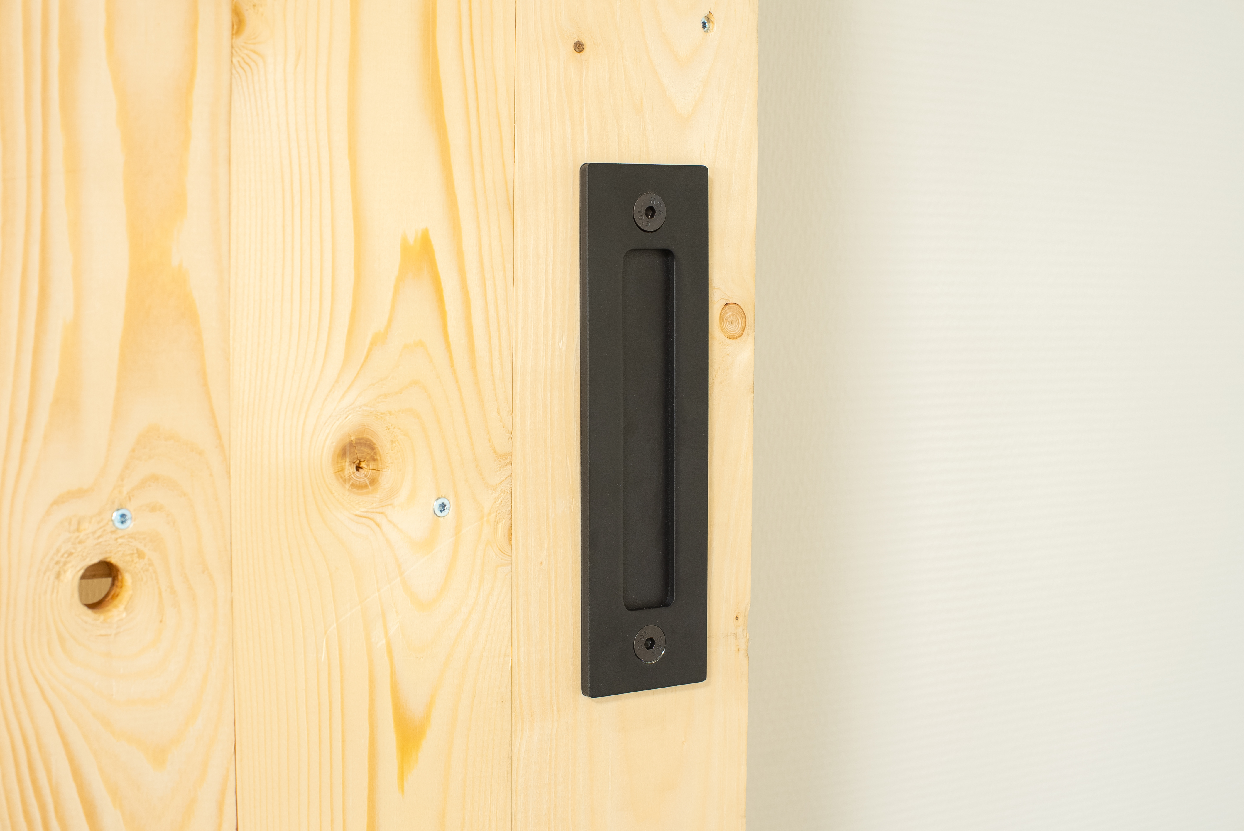 Handgreep Zwart 305 mm Luxe voor Schuifdeurbeslag - Met Komgreep, foto 5 van 5