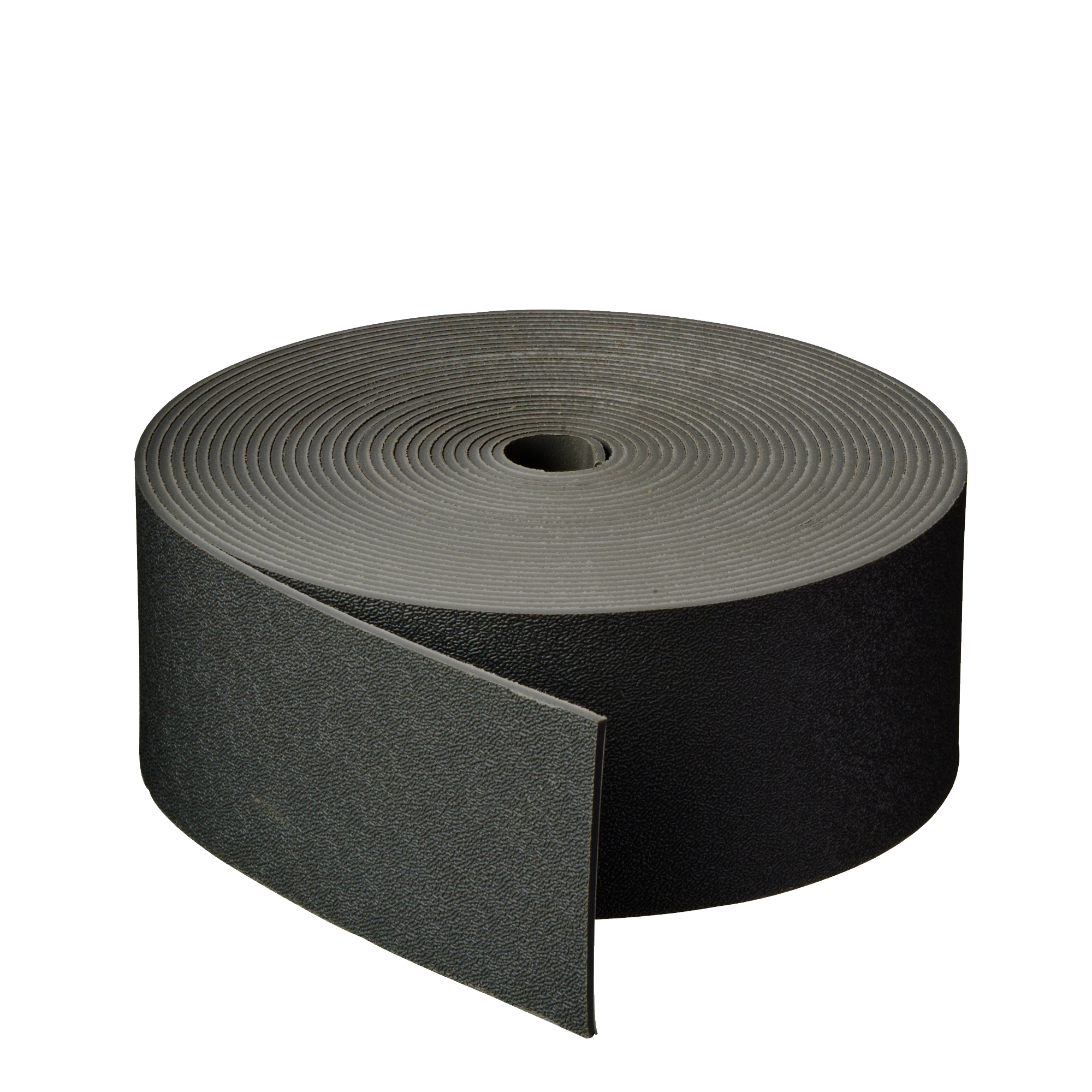 Borderrand Kunststof Zwart 7,5 cm hoog - Rol 10 Meter