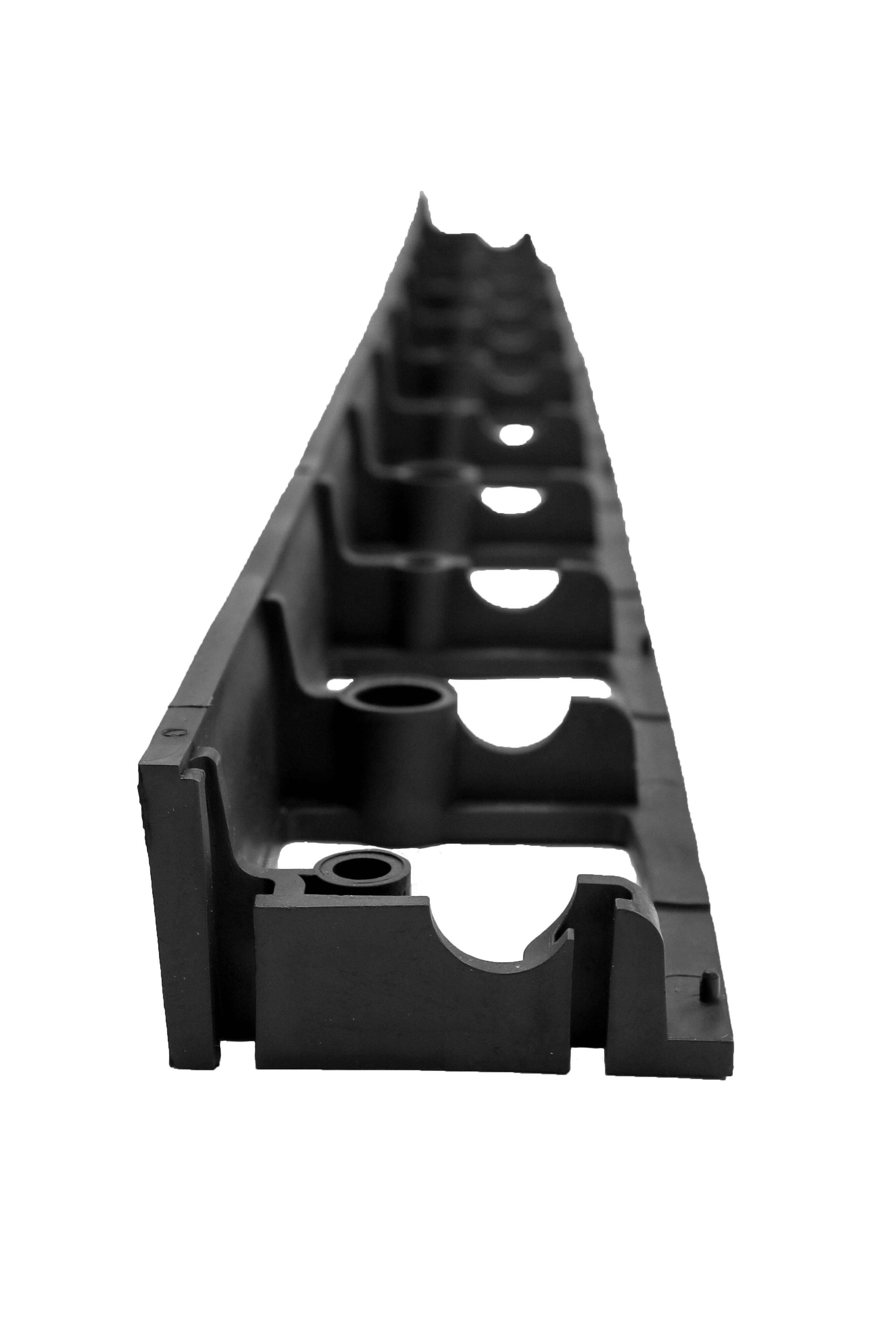 Borderrand Kunststof Zwart 1000 x 80 x 45 mm - Per Stuk