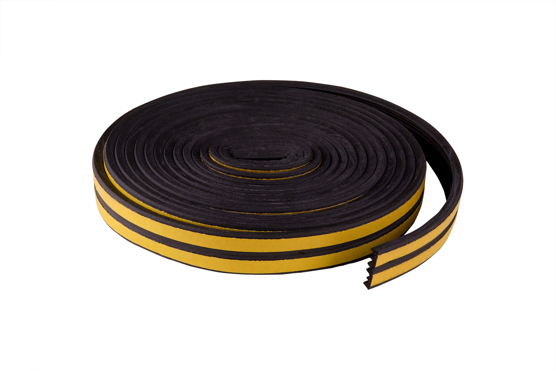 Tochtstrip zwart - Zelfklevende tochtstrip voor Kieren 2 tot 3 mm - 7.5 Meter