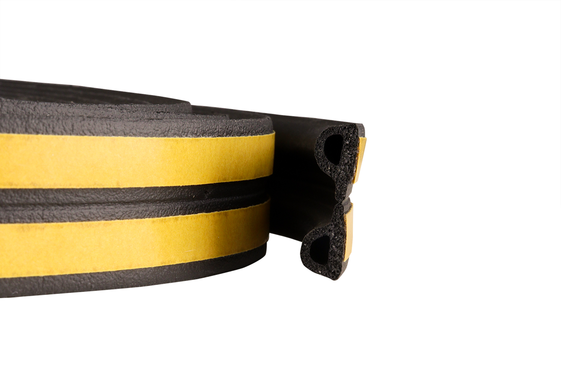 Tochtstrip zwart - Zelfklevende tochtstrip voor Kieren 3 tot 5 mm - 7.5 Meter, foto 4 van 6