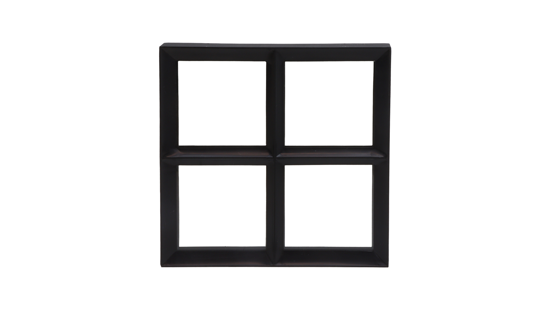 Stalen Raam Zwart Vierkant 400 x 400 mm - Per Stuk