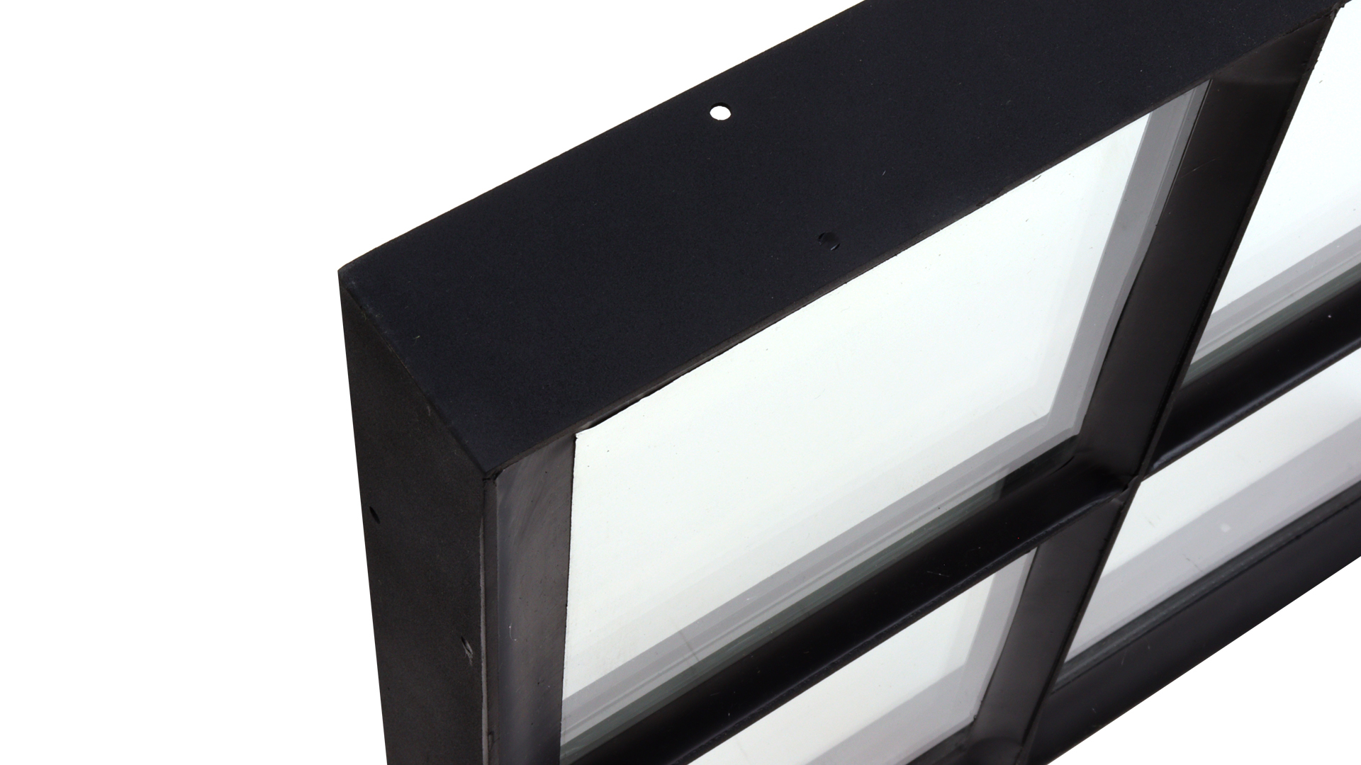 Stalen Raam Zwart Vierkant 400 x 400 mm - Per Stuk, foto 3 van 4