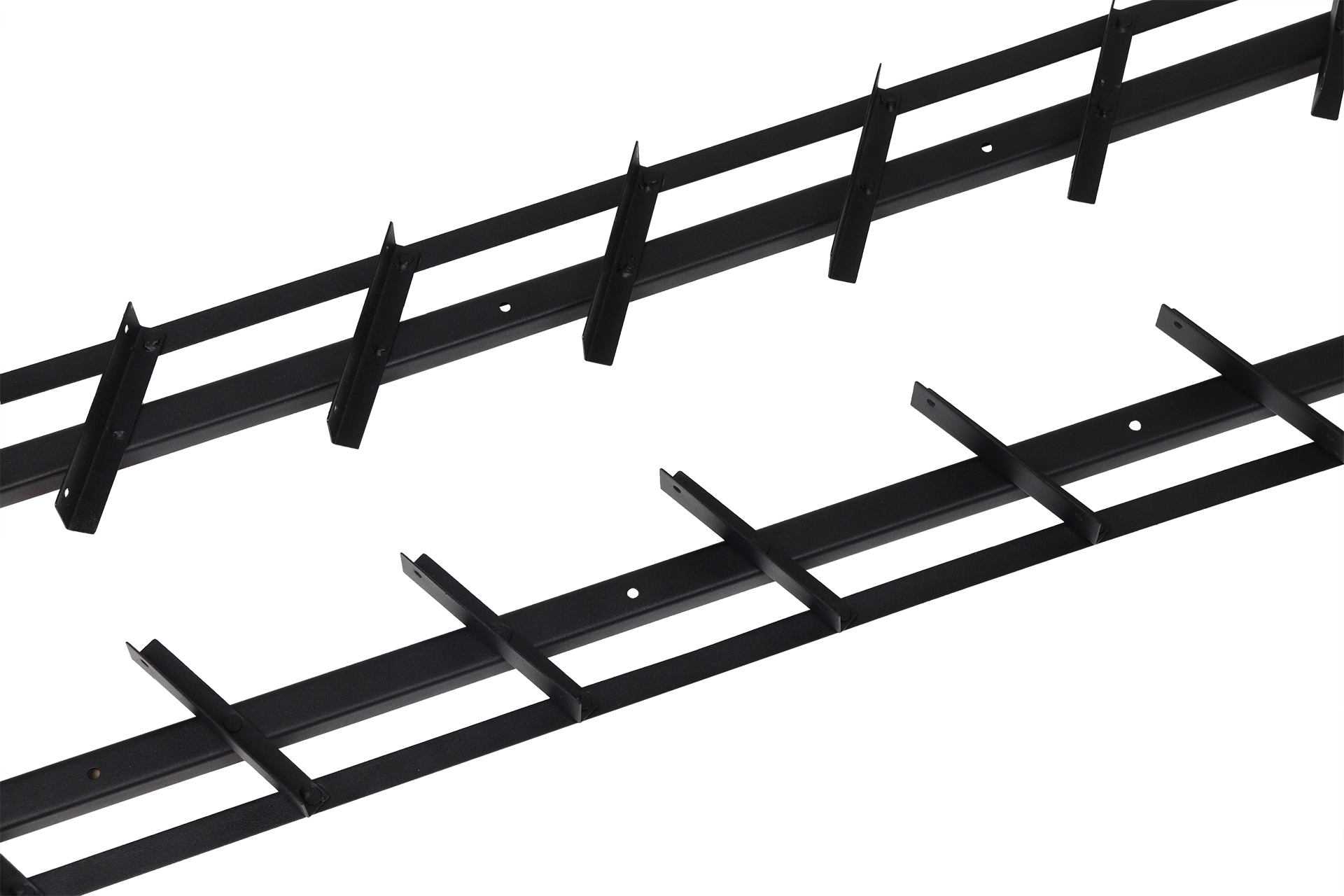 Flex Fence Draaibare Lamellen voor in de tuin Zwart RVS 50 cm - 2 stuks, foto 6 van 6