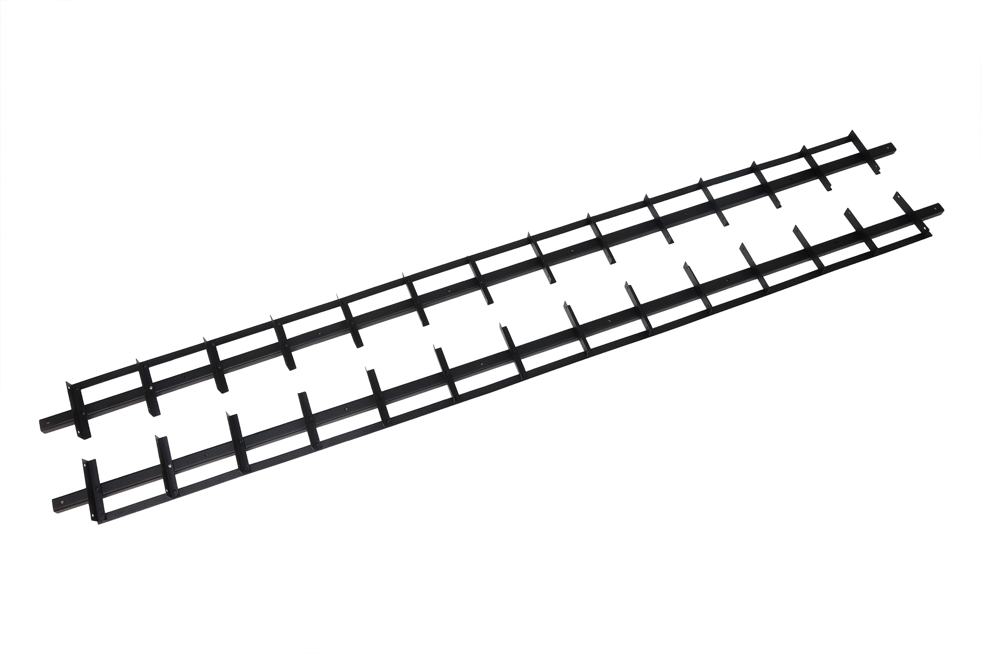 Flex Fence Draaibare Lamellen voor in de tuin Zwart RVS 95 cm - 2 stuks, foto 2 van 6