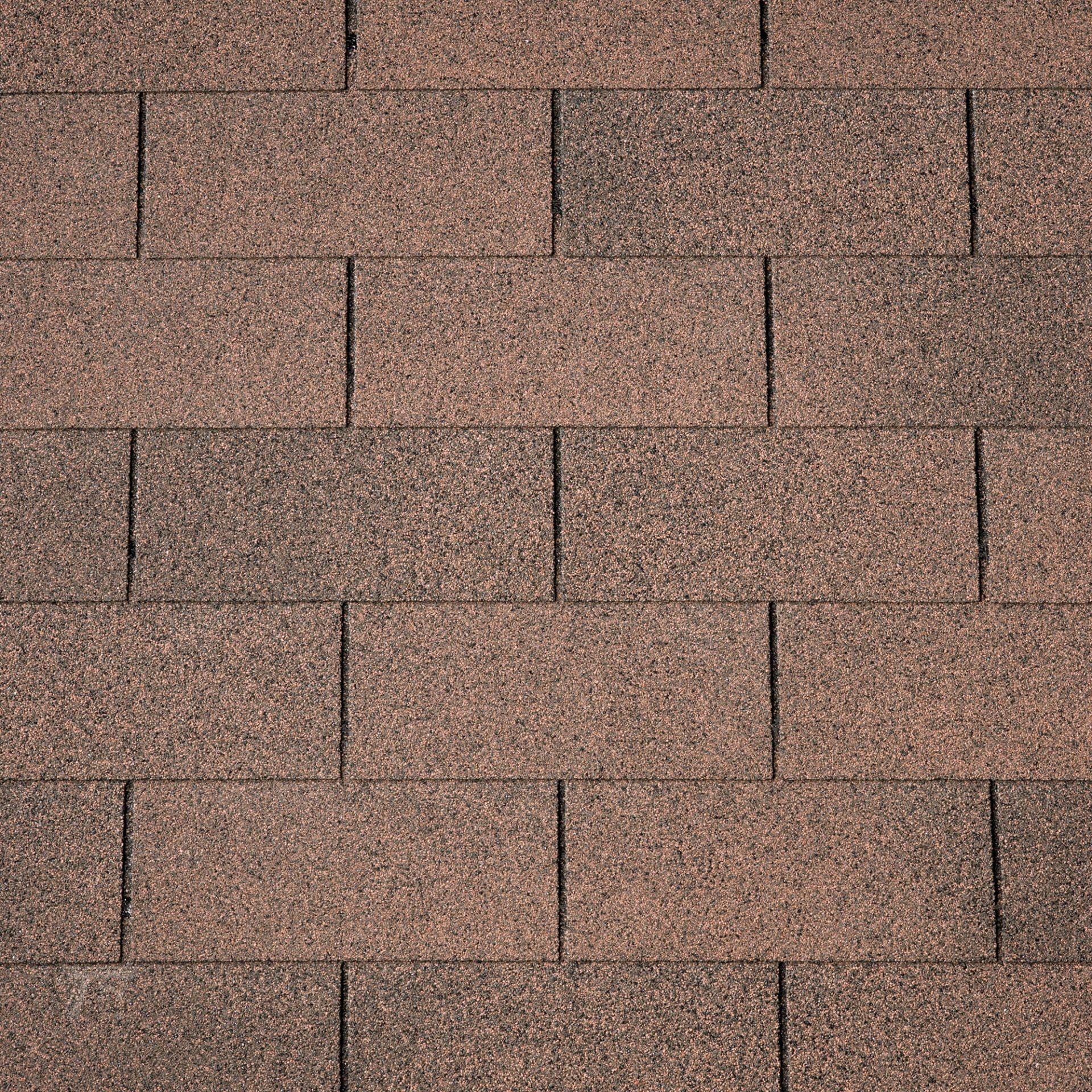 Dakshingles Recht Bruin - Pak 3m2