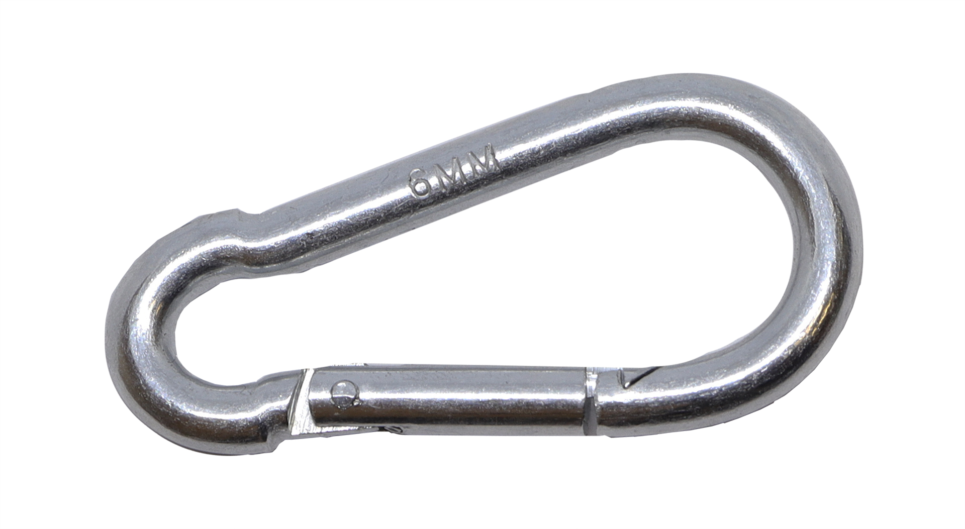 Karabijnhaak Verzinkt 6 x 60 mm