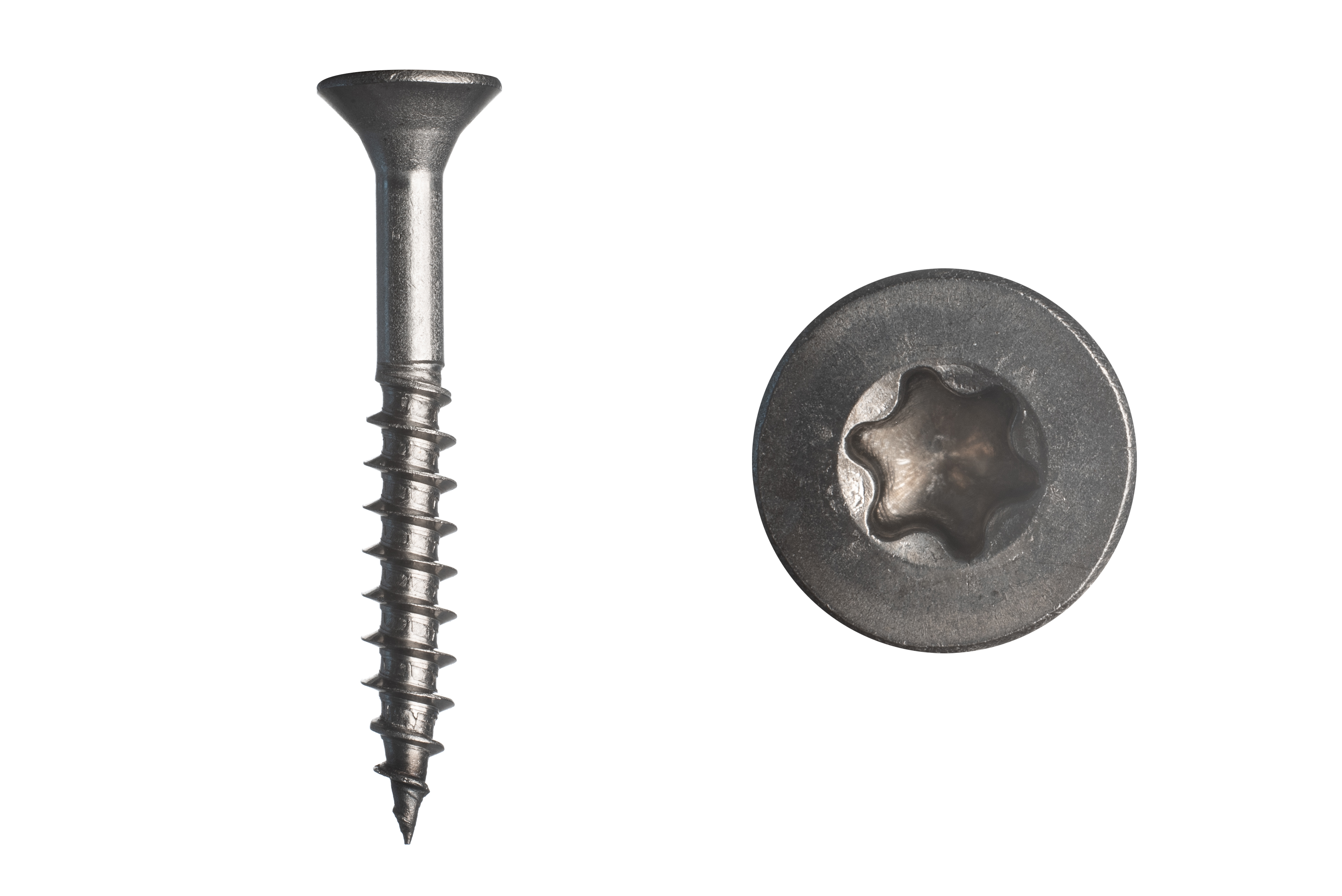 Spaanplaatschroeven RVS A2 5 x 40 mm Torx 25 - 200 Stuks, foto 2 van 2