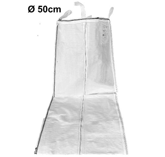 Stortkoker Flexibel 3 meter lang - Ø 50cm - Per Stuk, foto 3 van 3