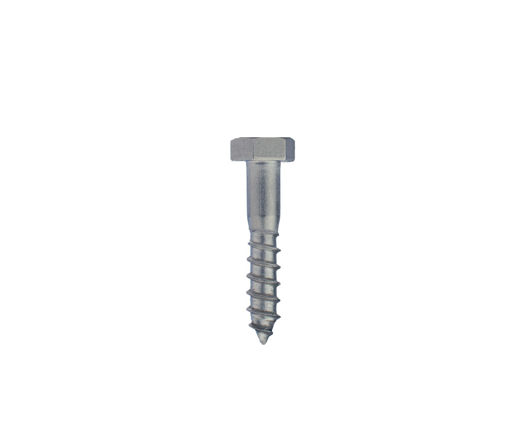 Houtdraadbouten RVS M10 x 40 mm - Doos 100 stuks, foto 2 van 2