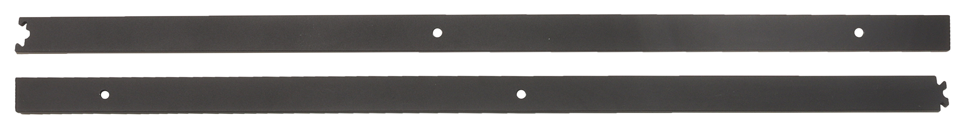 Zwart Schuifdeursysteem met Rails - T-Model Compleet 200 cm - Per Set, foto 4 van 6