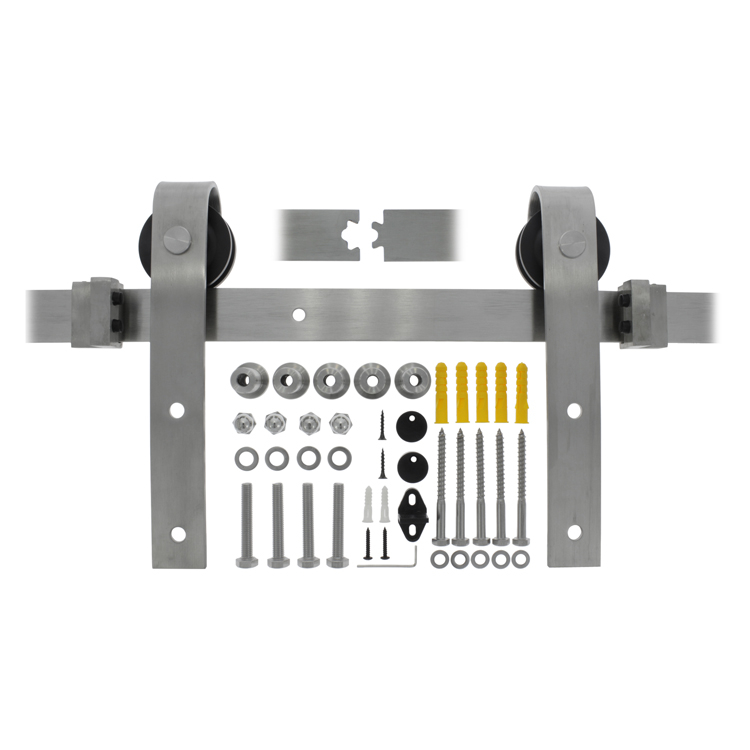 Stalen schuifdeur - Loft - 3 vaks rookglas - kickplate - 215 x 100 cm kopen