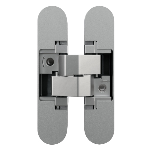 Onzichtbare Scharnieren Tot 60 kg Aluminium - Per 2 Stuks