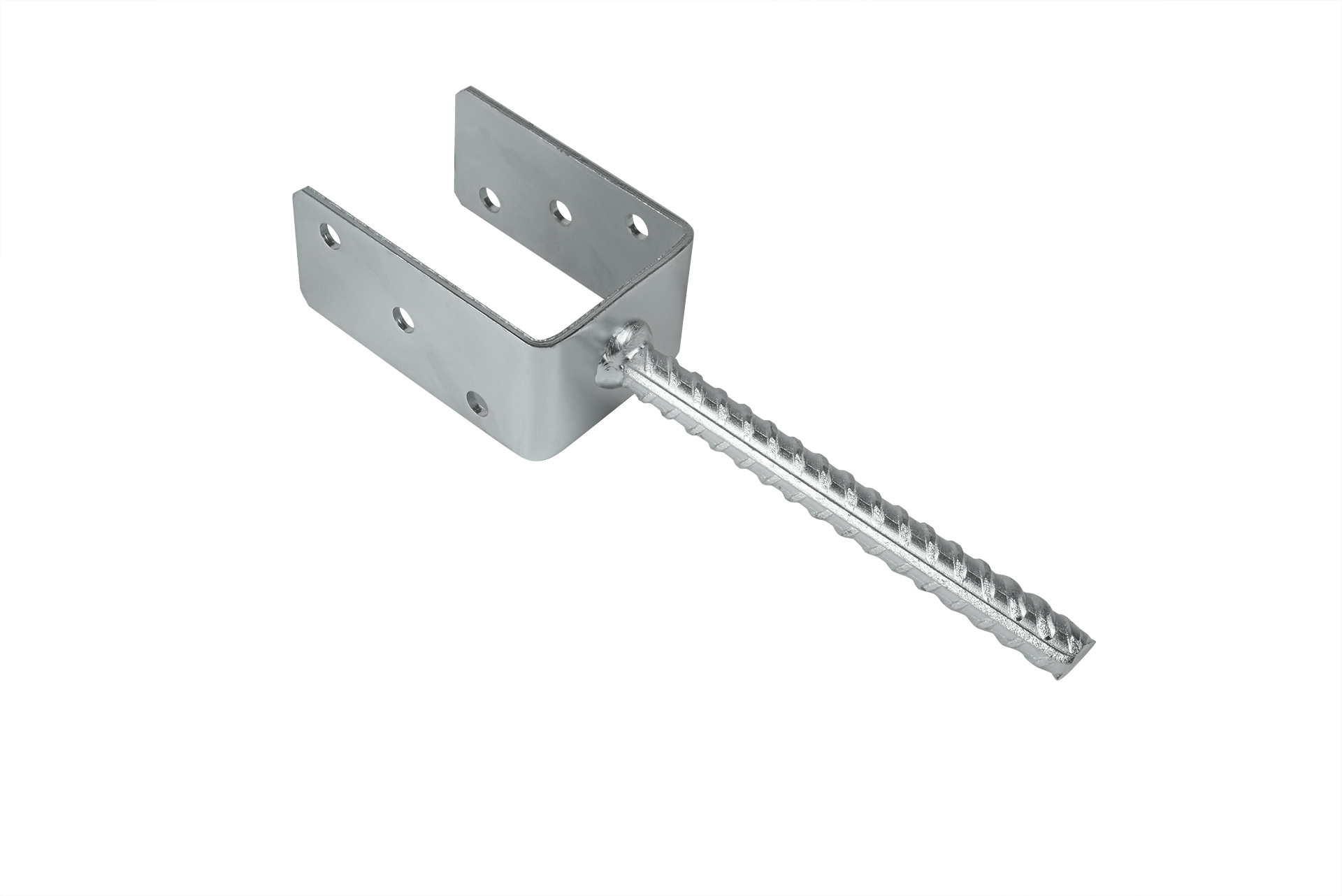Instortanker voor 8 x 8 cm Palen U-anker - Per Stuk