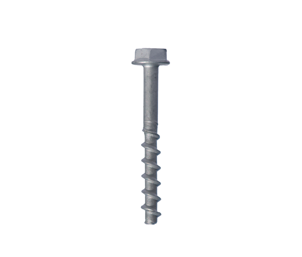 Betonschroeven Verzinkt M5 x 50 mm Zeskantkop SW10 - Doos a 100 stuks, foto 2 van 2