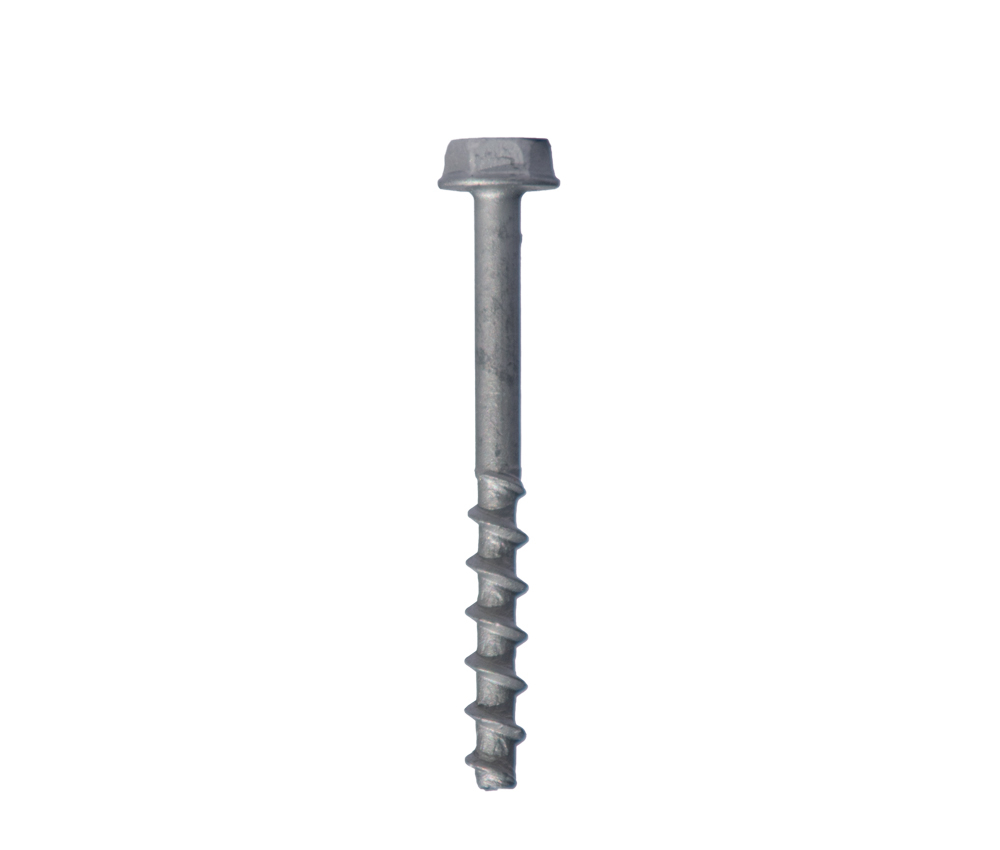 Betonschroeven Verzinkt M6 x 50 mm Zeskantkop SW13 - Doos a 100 stuks, foto 2 van 2