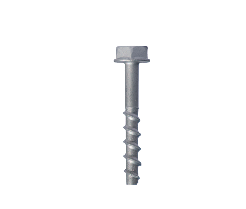 Betonschroeven Verzinkt M6 x 60 mm Zeskantkop SW13 - Doos a 100 stuks, foto 2 van 2