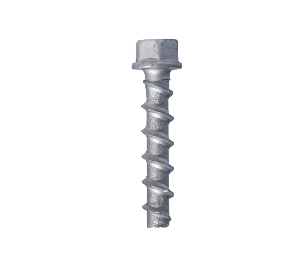 Betonschroeven Verzinkt M8 x 60 mm Zeskantkop SW13 - Doos a 50 stuks, foto 2 van 2