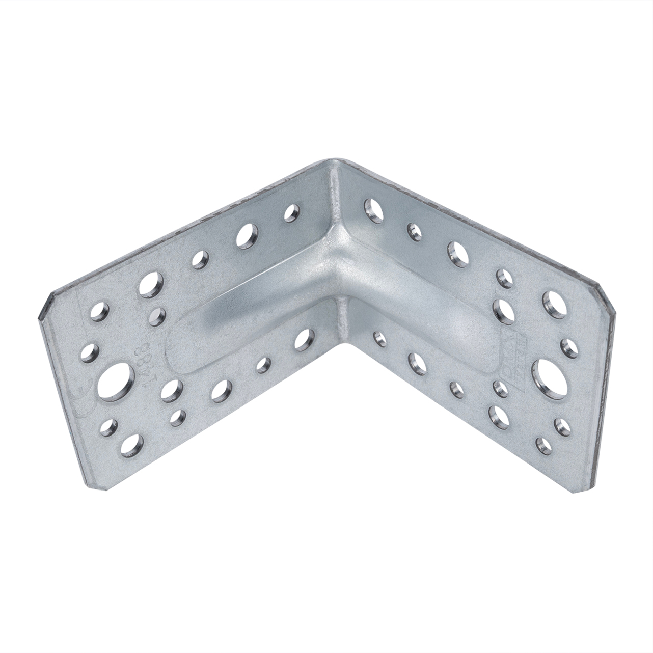 Hoekverbinder 90 x 90 x 60 mm Verzinkt Hoekanker - Per Stuk, foto 2 van 3