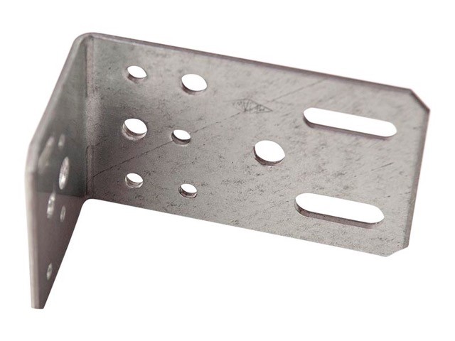 Hoekanker 50 x 90 x 60 mm Verzinkt Hoekverbinder - Per Stuk