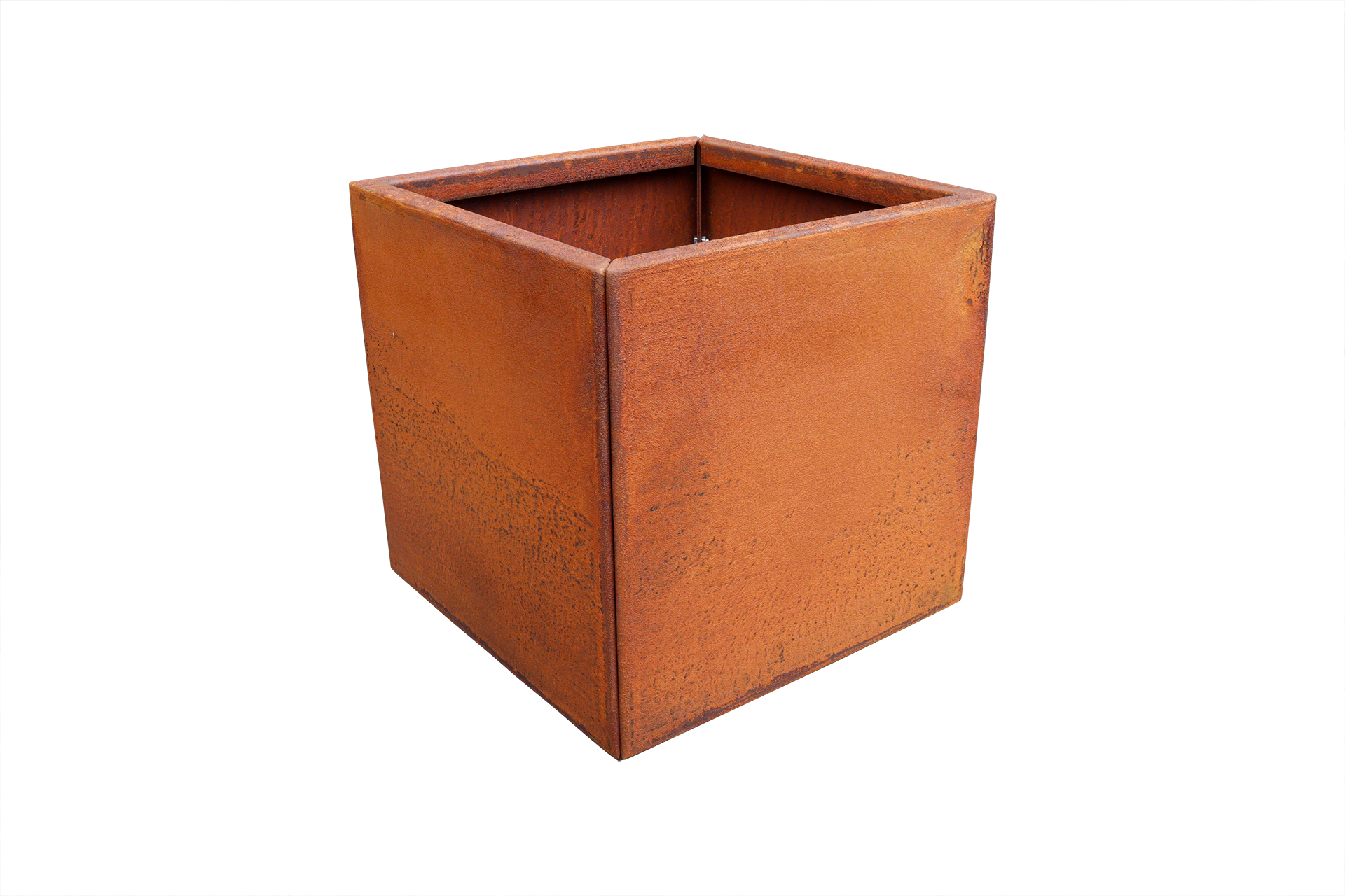 Cortenstaal Plantenbak 40 x 40 x 40 cm - Bloembak, foto 2 van 4