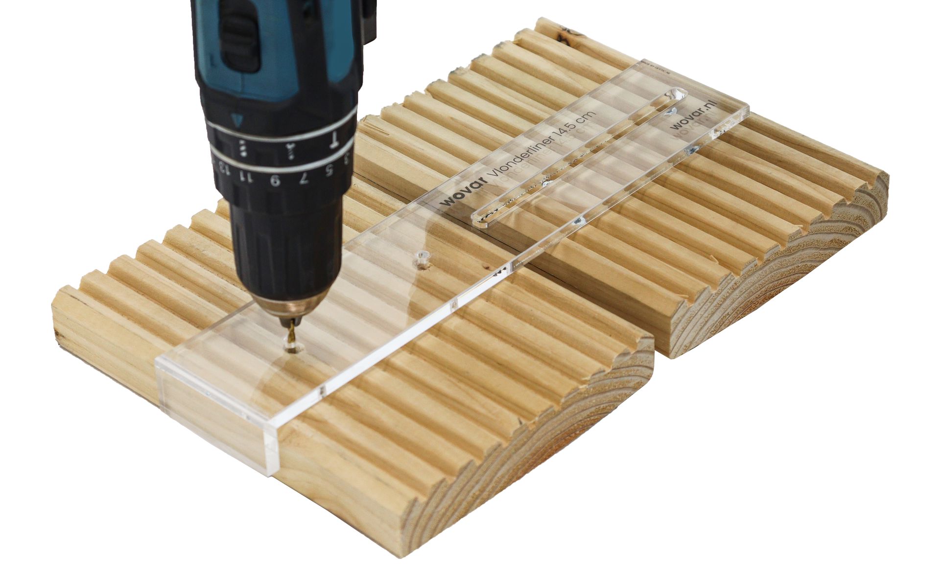 Schroevenliner Hulpstuk bij Montage planken 19 cm -Vlonderliner