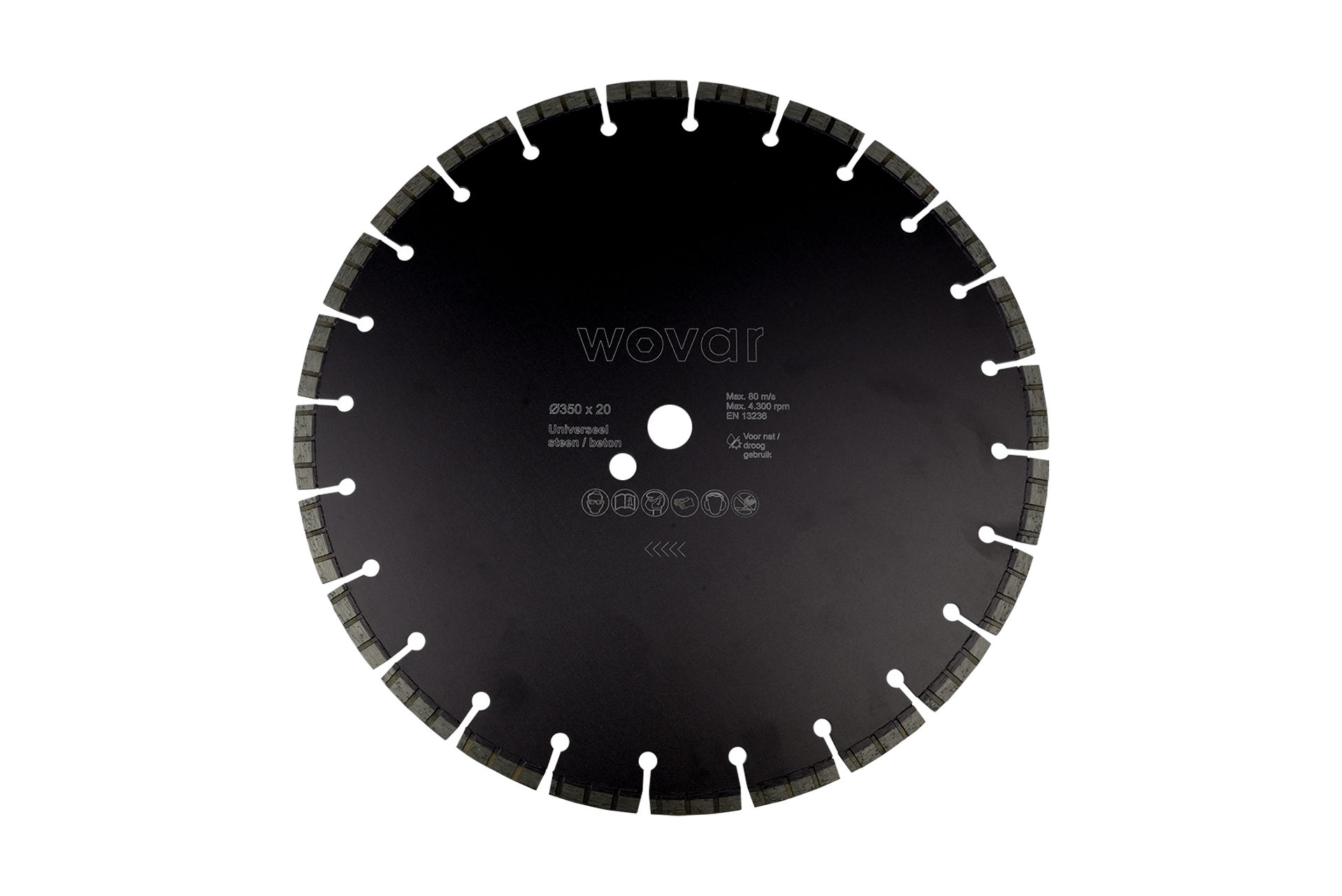 Diamantschijf 350 x 20 mm - Per Stuk