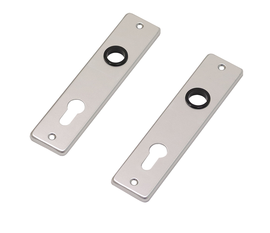 Deurschild PC72 aluminium kortschild - Per set