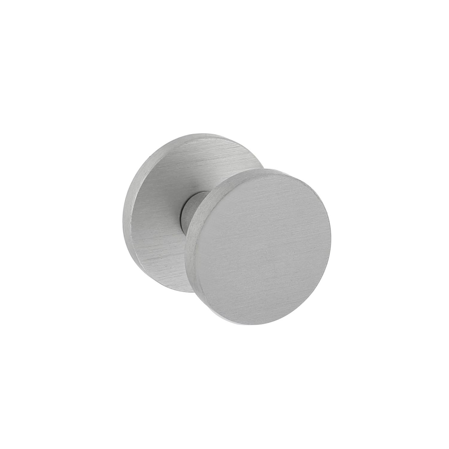 Voordeurknop Rond 55 mm Aluminium - Per Stuk