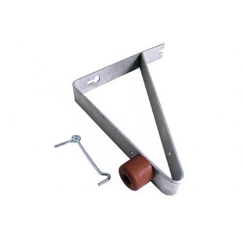 Deurvanger Verzinkt haaks model (incl. windhaak en buffer) - Per stuk, foto 2 van 2